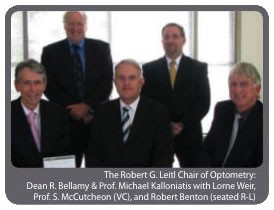 The Robert G. Leitl Chair of Optometry