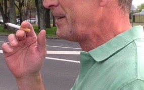 Man smoking Man smoking