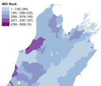 Interactive Maps Of Deprivation In New Zealand The University Of Auckland